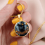 Enchanting Halloween Cat Pendant Necklace for Spooky Vibes - Korvel