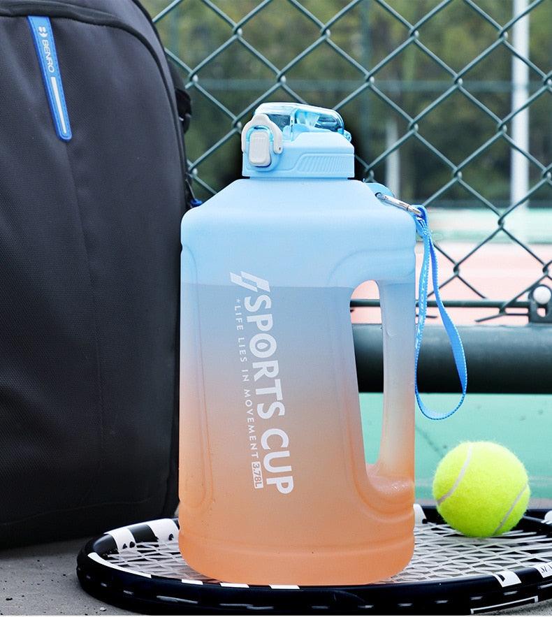 Hydration Hero: 2L Sports Water Bottle with Straw - Perfect for Fitness & Outdoor Adventures - Korvel