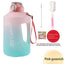 Hydration Hero: 2L Sports Water Bottle with Straw - Perfect for Fitness & Outdoor Adventures - Korvel