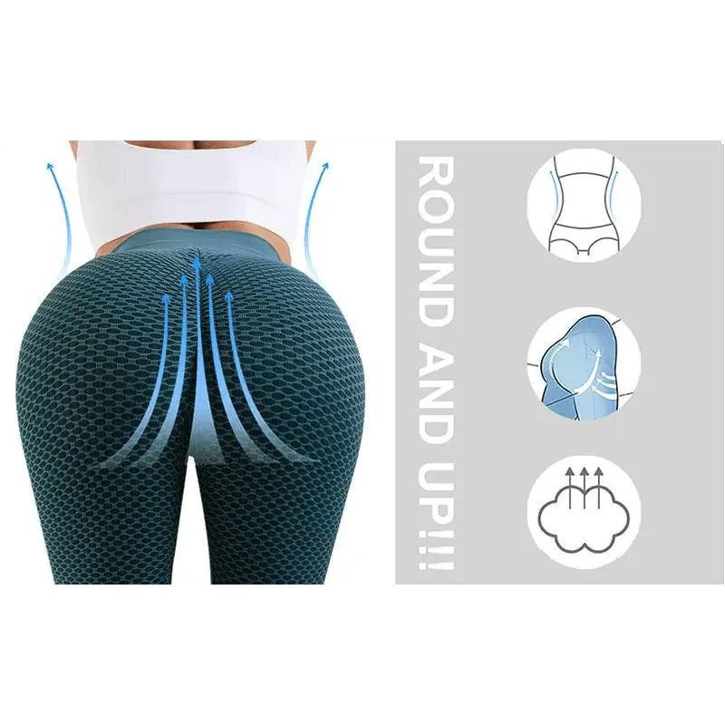 Premium High Waist Push Up Leggings for Active Women