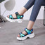 Sandalias deportivas coloridas y elegantes para mujeres, ideales para la playa y el uso casual