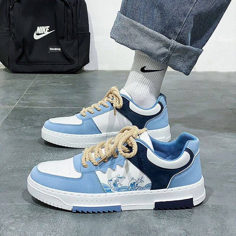 Sports and leisure low cut men's shoes board shoes - Korvel