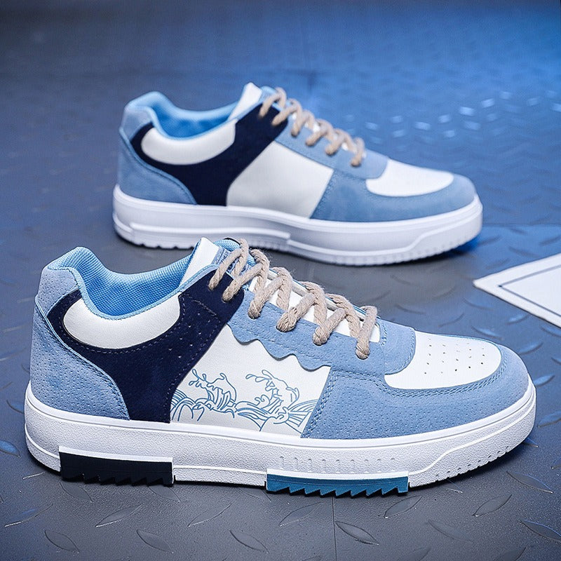 Sports and leisure low cut men's shoes board shoes - Korvel