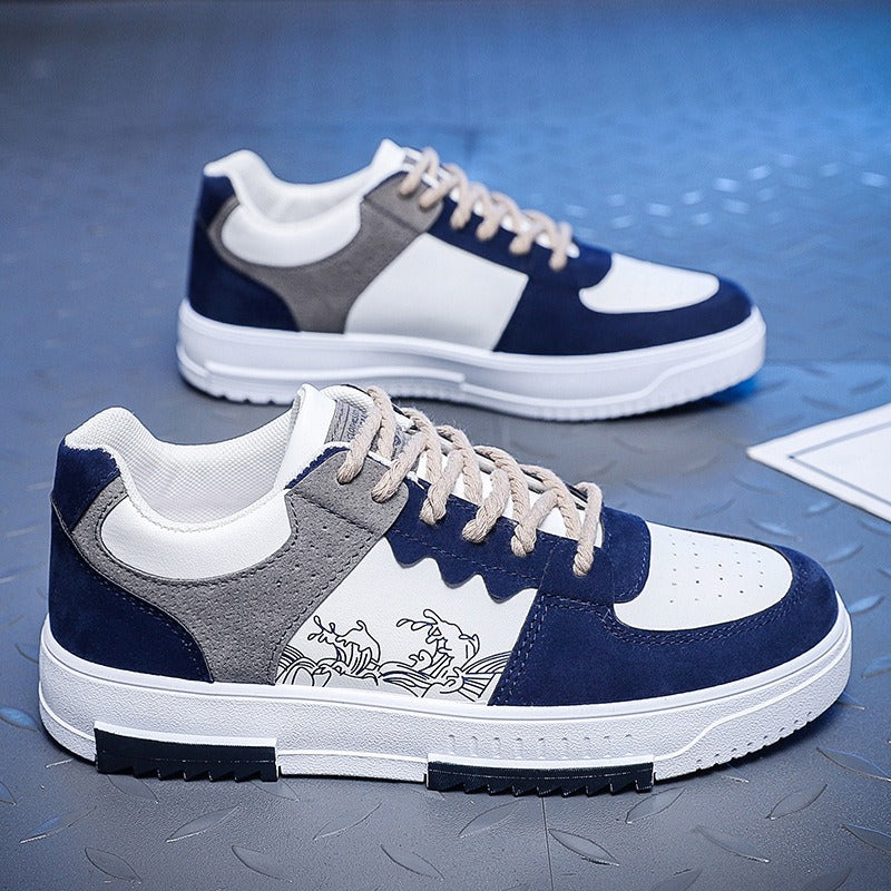 Sports and leisure low cut men's shoes board shoes - Korvel