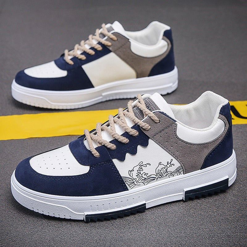 Sports and leisure low cut men's shoes board shoes - Korvel