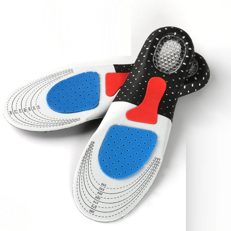 Sports insoles for men and women, sweat absorbing, breathable and shock-absorbing insoles - Korvel
