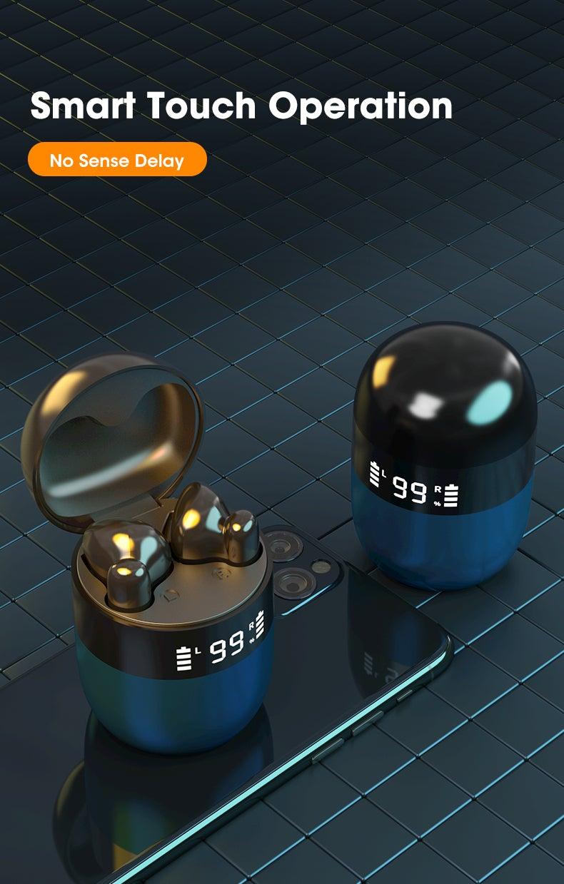 Premium Wireless Sports Earbuds with Touch Control
