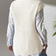 V-Neck Hand Hook Flower Splicing Sweater