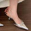 Elegant One-Piece Buckle Sandals for Spring and Summer