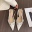Elegant One-Piece Buckle Sandals for Spring and Summer