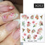 Spring Green Theme Water Decal Stickers for Nail Art