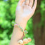 Le Chuchotement du Printemps - Bracelet Tissé à la Main Pastel