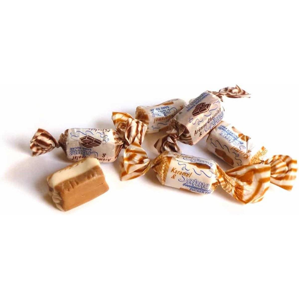 Andy Anand Sugar Free Cream Toffees - Trio of Caramel, Chocolate & Coffee