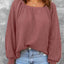 Square Neck Raglan Sleeve T-Shirt