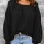 Square Neck Raglan Sleeve T-Shirt