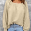 Square Neck Raglan Sleeve T-Shirt
