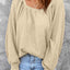 Square Neck Raglan Sleeve T-Shirt