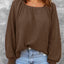 Square Neck Raglan Sleeve T-Shirt