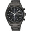 Montre solaire Seiko pour homme - Acier inoxydable premium