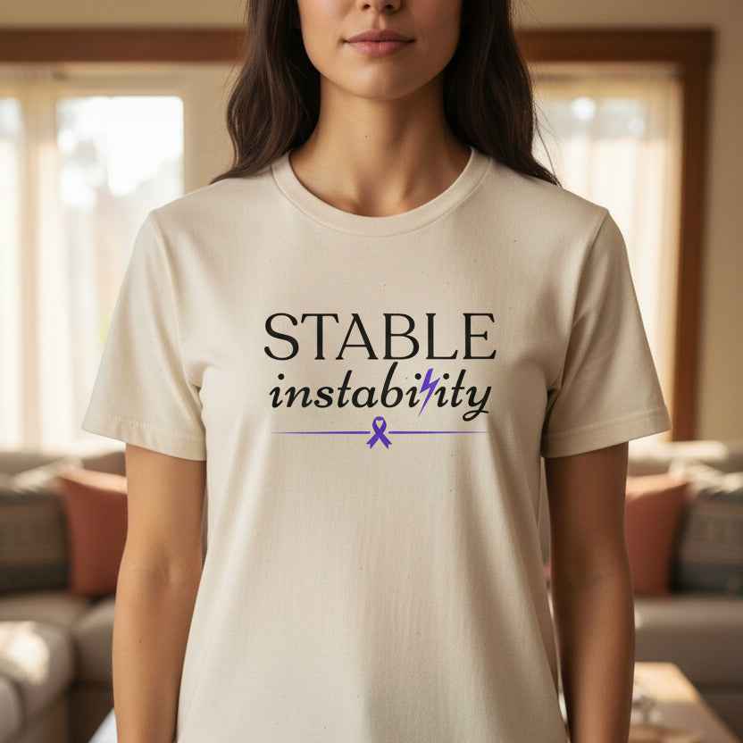 T-shirt unisexe de sensibilisation à l'épilepsie Stable Instability