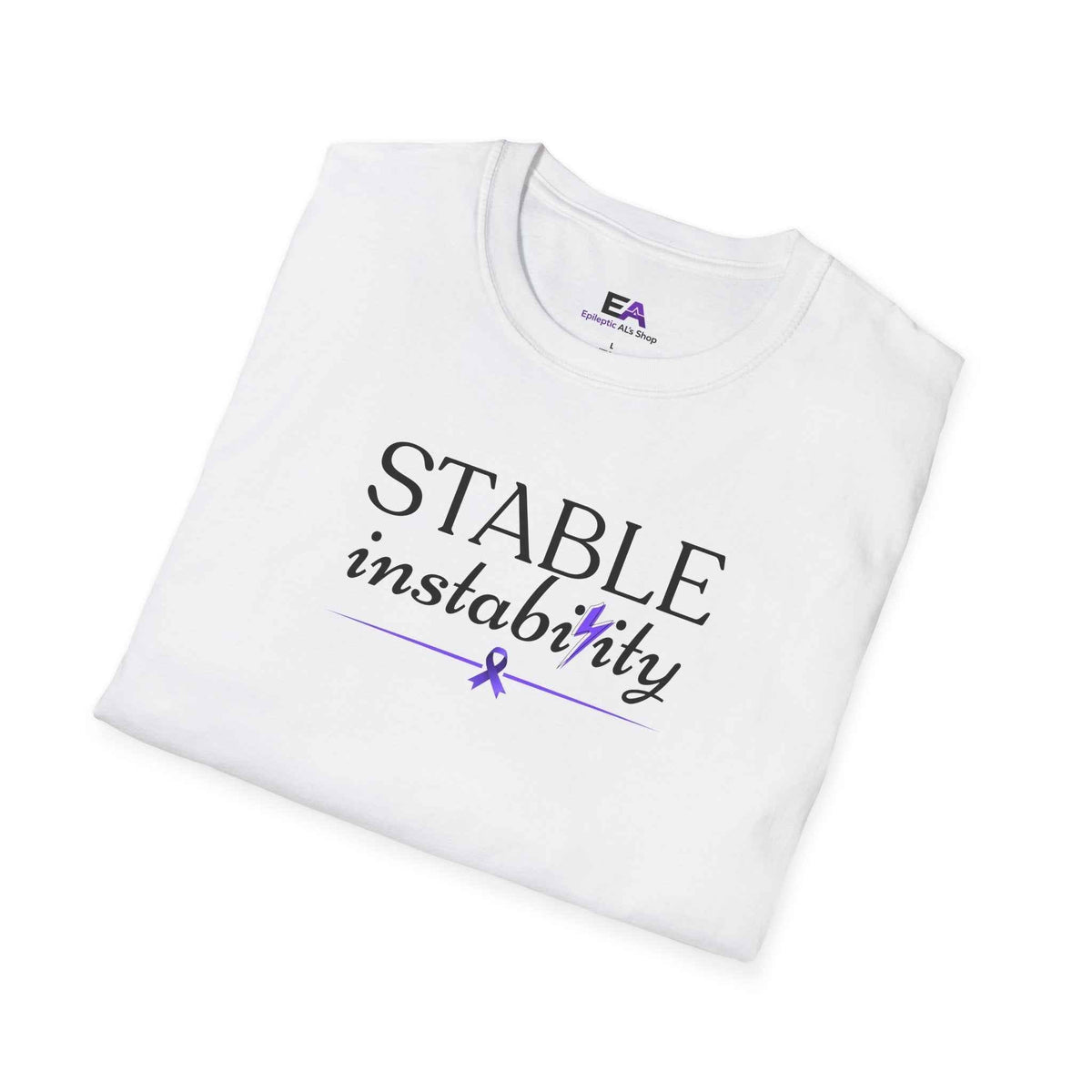 T-shirt unisexe de sensibilisation à l'épilepsie Stable Instability