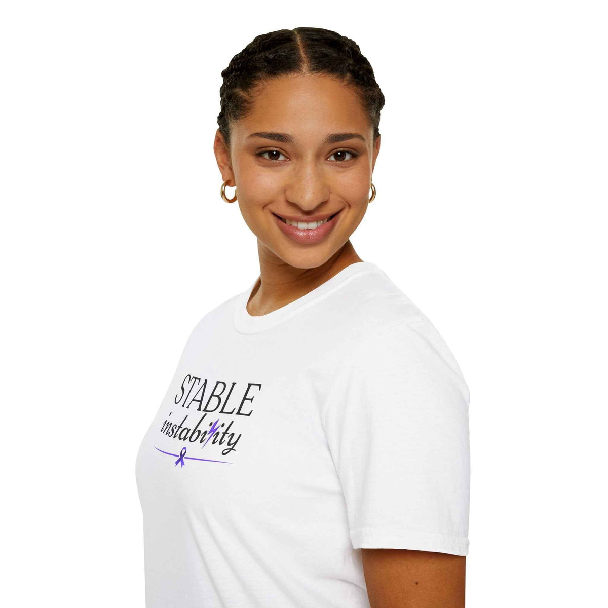 T-shirt unisexe de sensibilisation à l'épilepsie Stable Instability