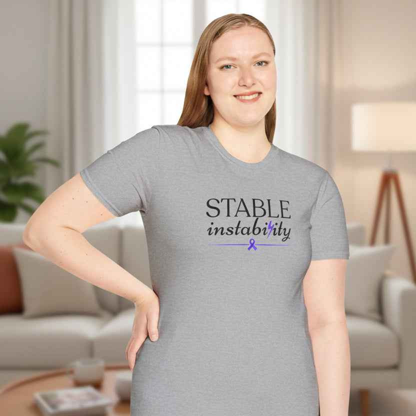 T-shirt unisexe de sensibilisation à l'épilepsie Stable Instability
