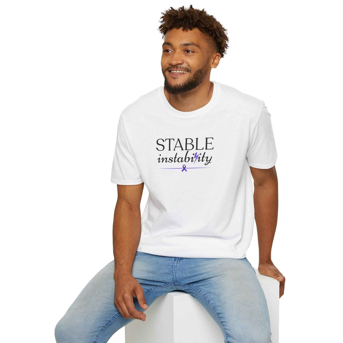 T-shirt unisexe de sensibilisation à l'épilepsie Stable Instability