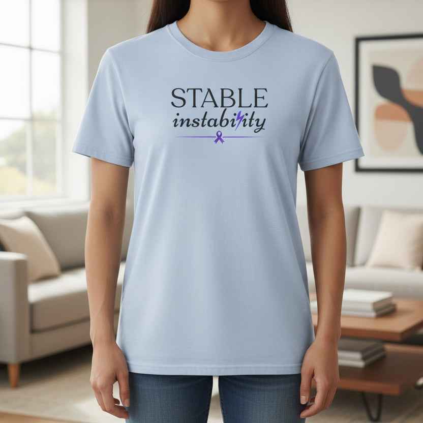 T-shirt unisexe de sensibilisation à l'épilepsie Stable Instability
