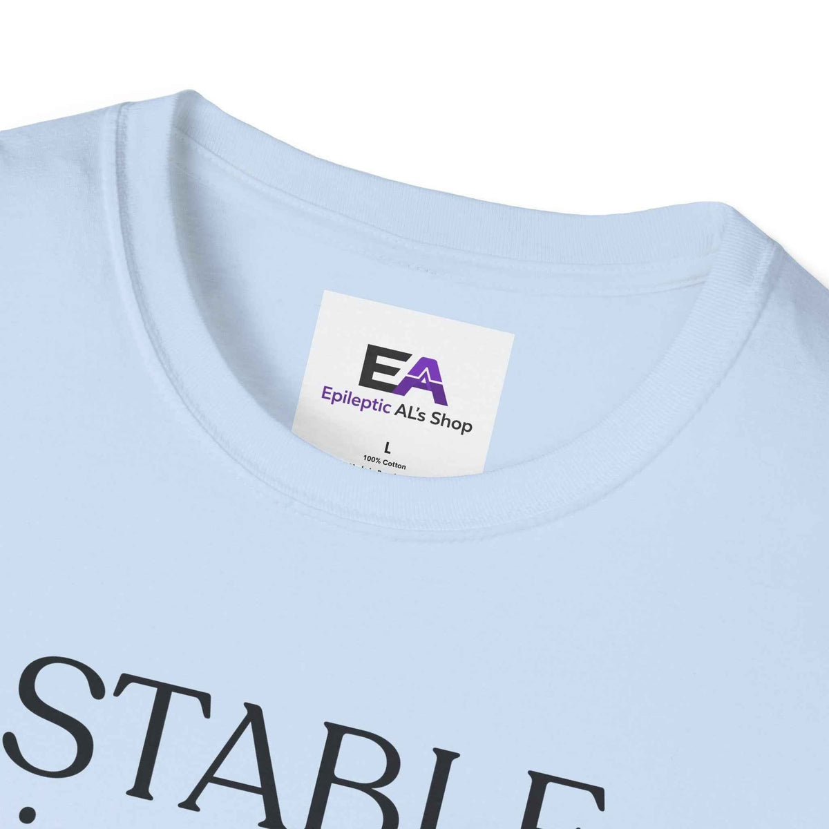 T-shirt unisexe de sensibilisation à l'épilepsie Stable Instability