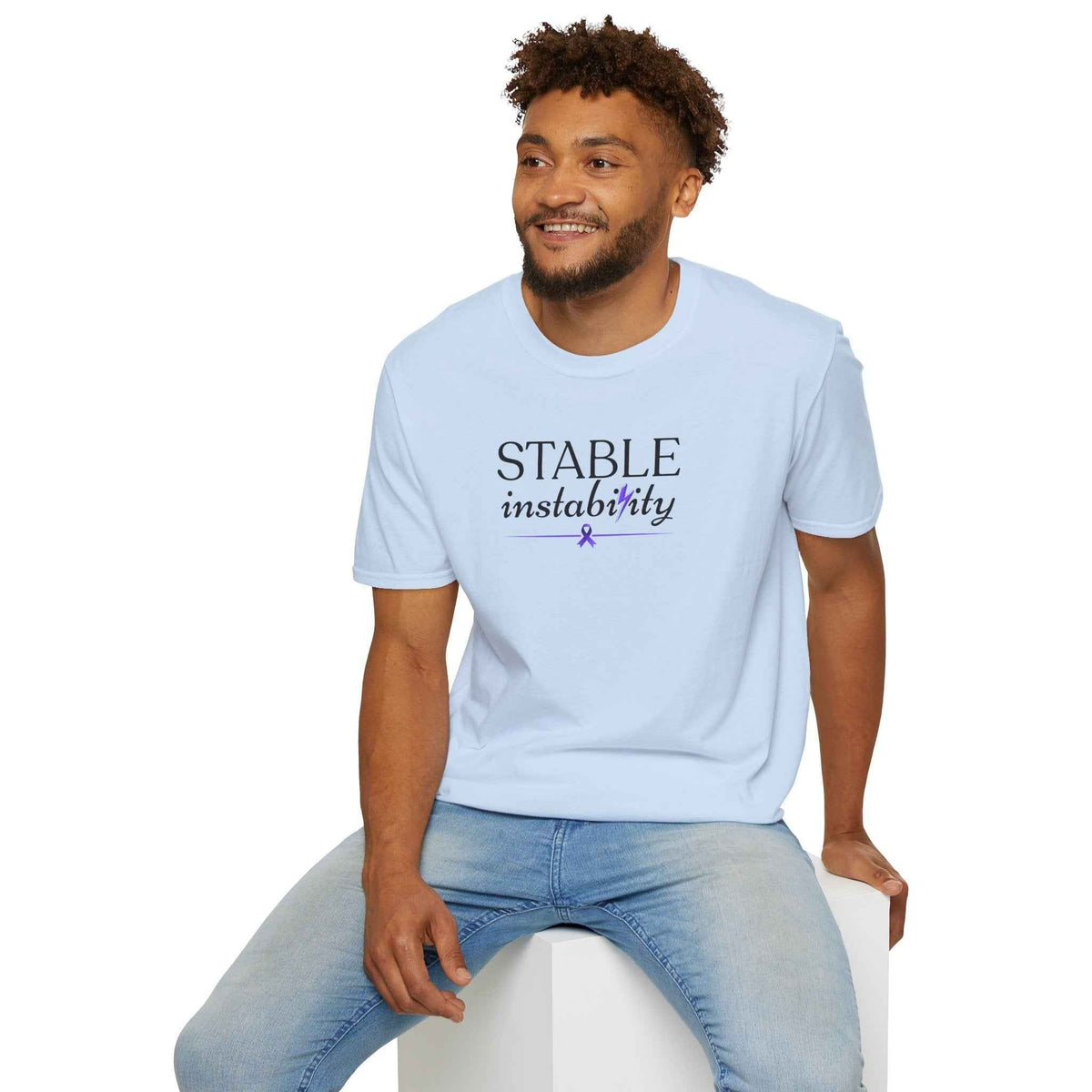 T-shirt unisexe de sensibilisation à l'épilepsie Stable Instability