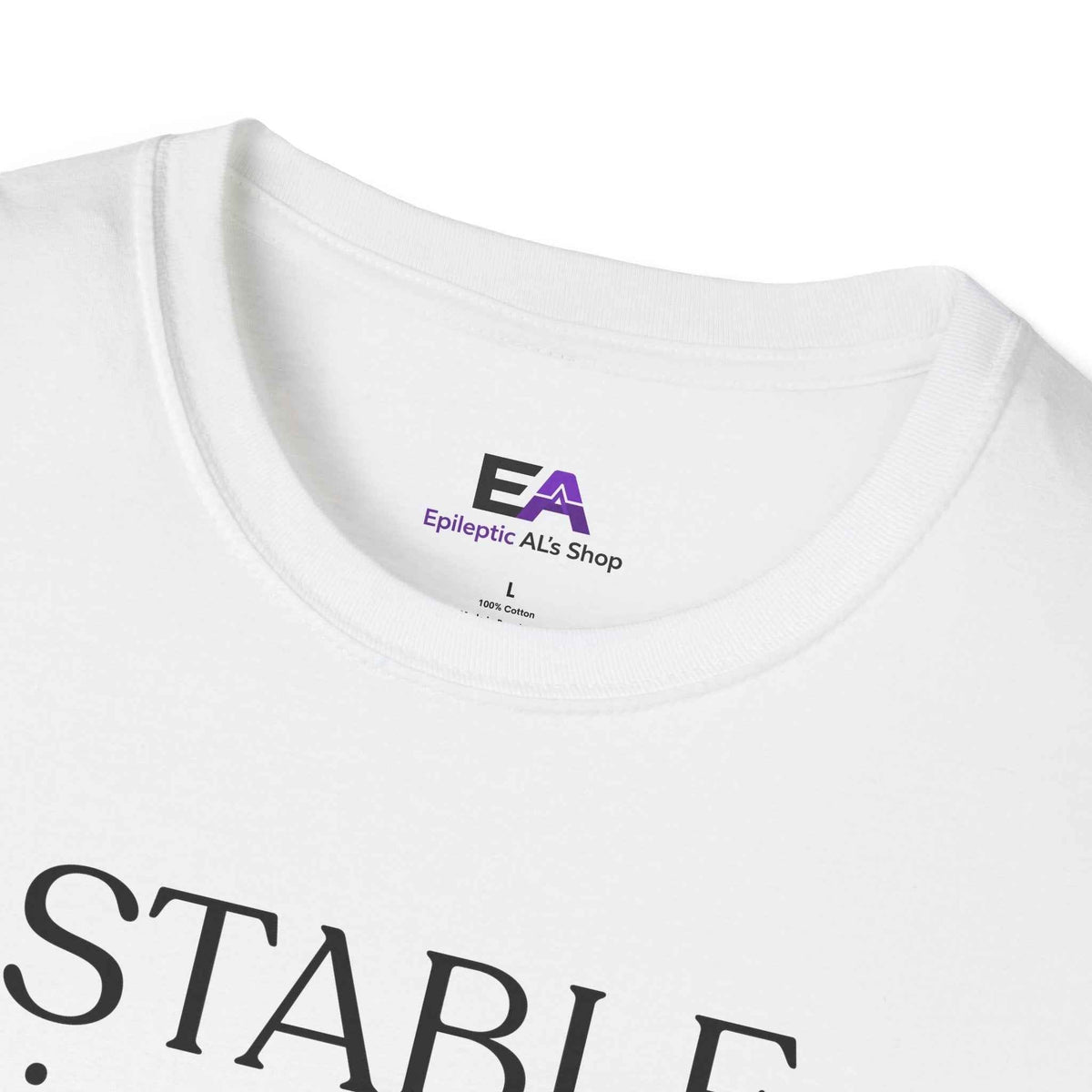 T-shirt unisexe de sensibilisation à l'épilepsie Stable Instability