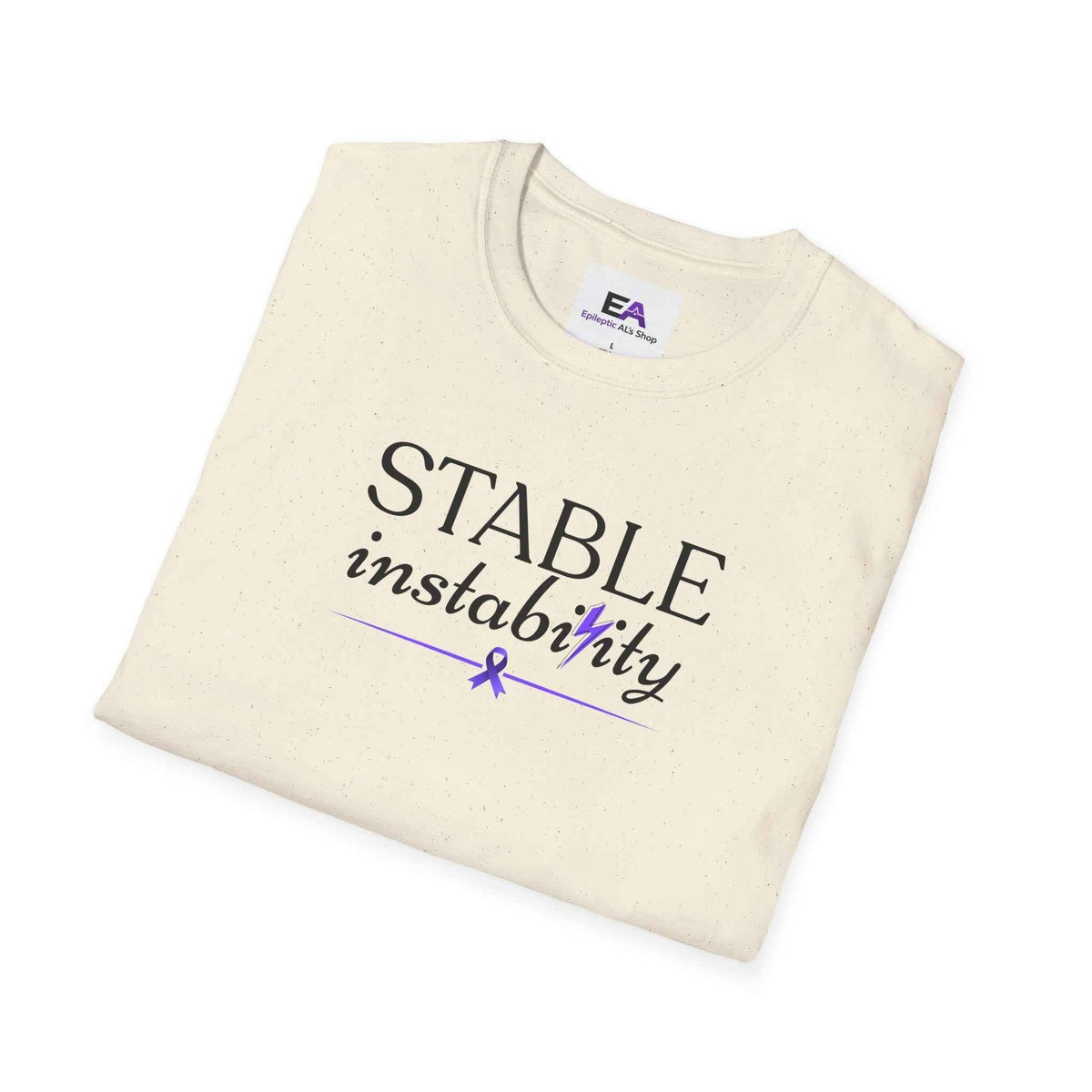T-shirt unisexe de sensibilisation à l'épilepsie Stable Instability