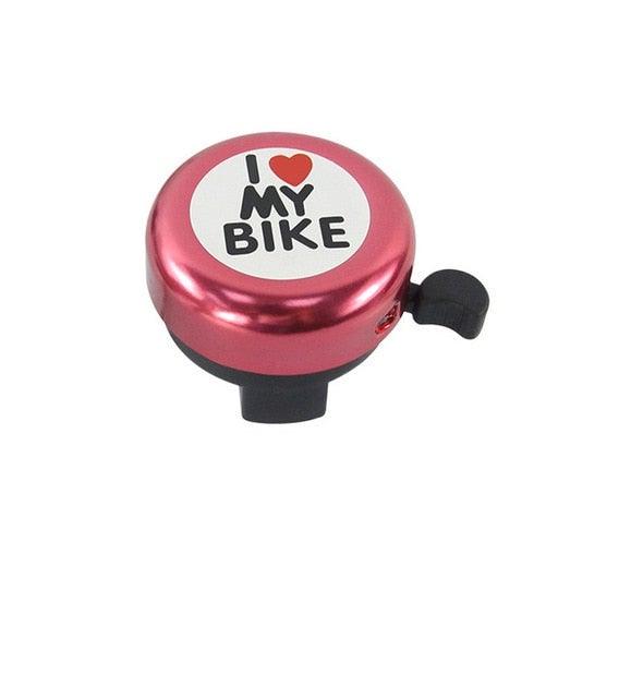 Campana de Bicicleta Clásica de Acero Inoxidable con Sonido Claro