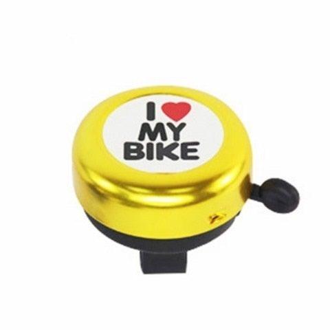 Campana de Bicicleta Clásica de Acero Inoxidable con Sonido Claro