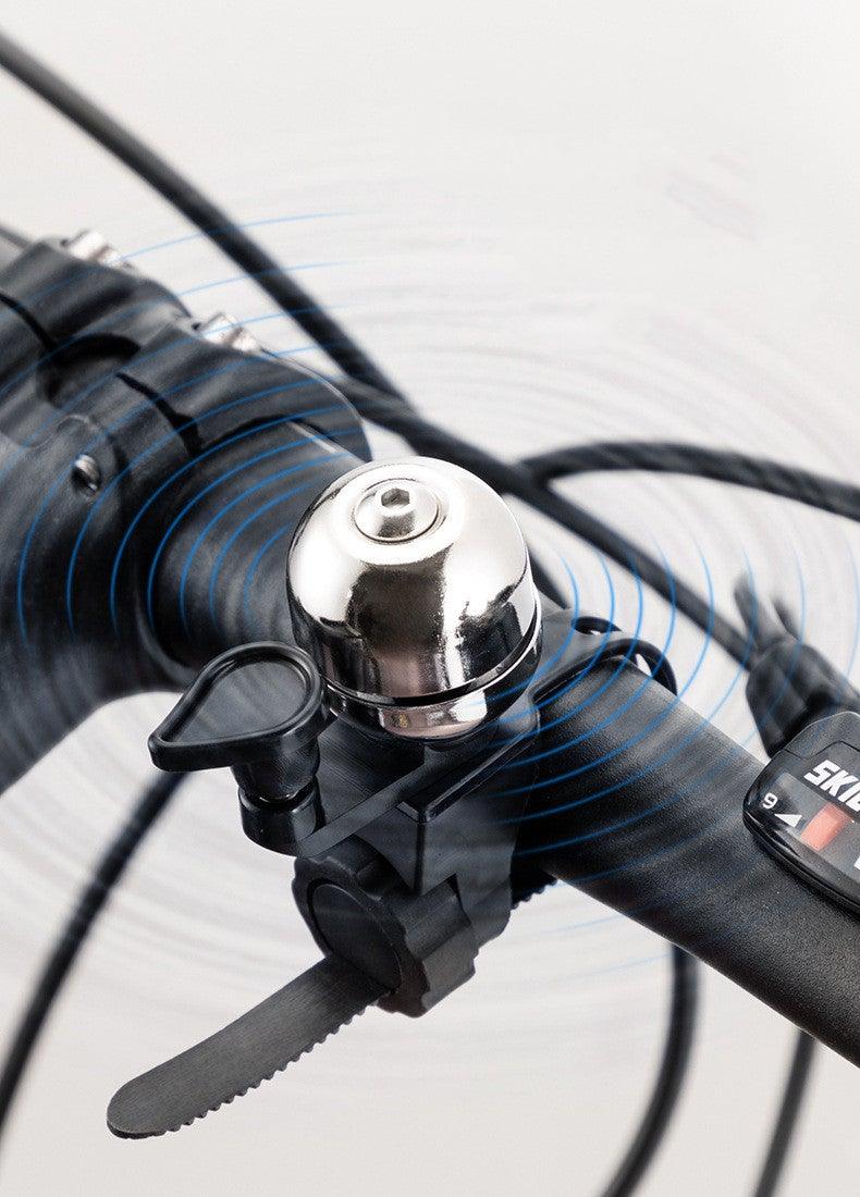 Campana de Bicicleta Clásica de Acero Inoxidable con Sonido Claro
