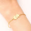 Dainty Gold and Silver Puzzle Link Bracelet for Women