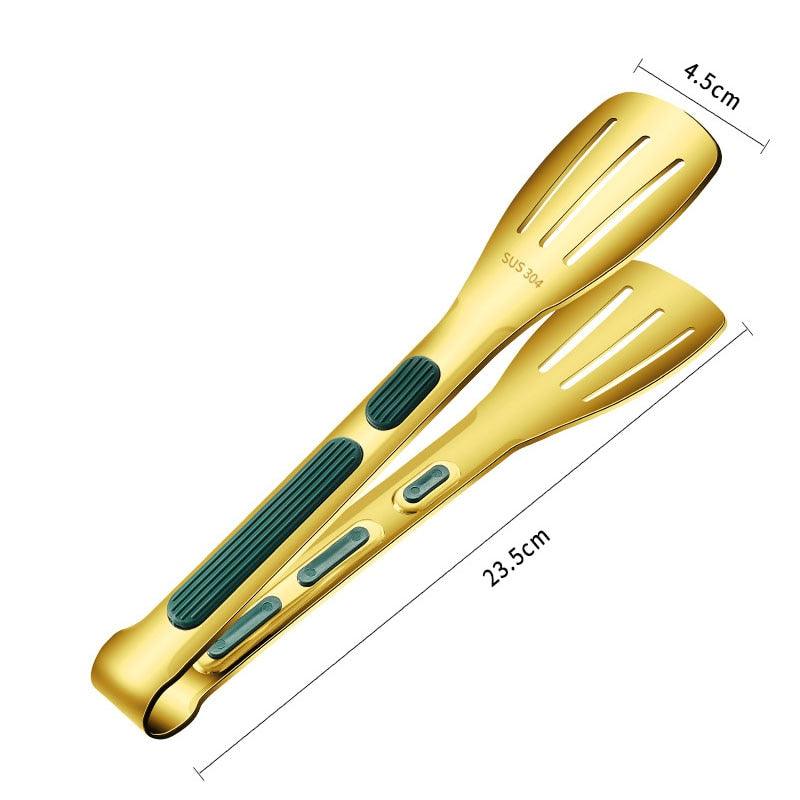 Versatile Stainless Steel Cooking Tongs - Ideal for BBQ, Steak, and More - Korvel