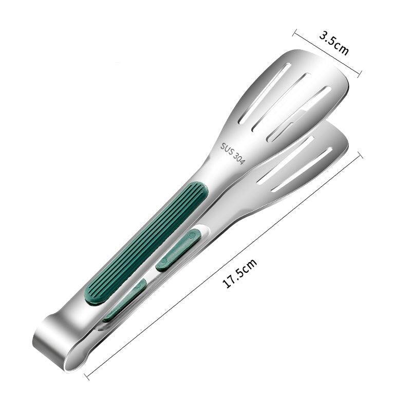 Versatile Stainless Steel Cooking Tongs - Ideal for BBQ, Steak, and More - Korvel