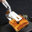 Versatile Stainless Steel Cooking Tongs - Ideal for BBQ, Steak, and More - Korvel