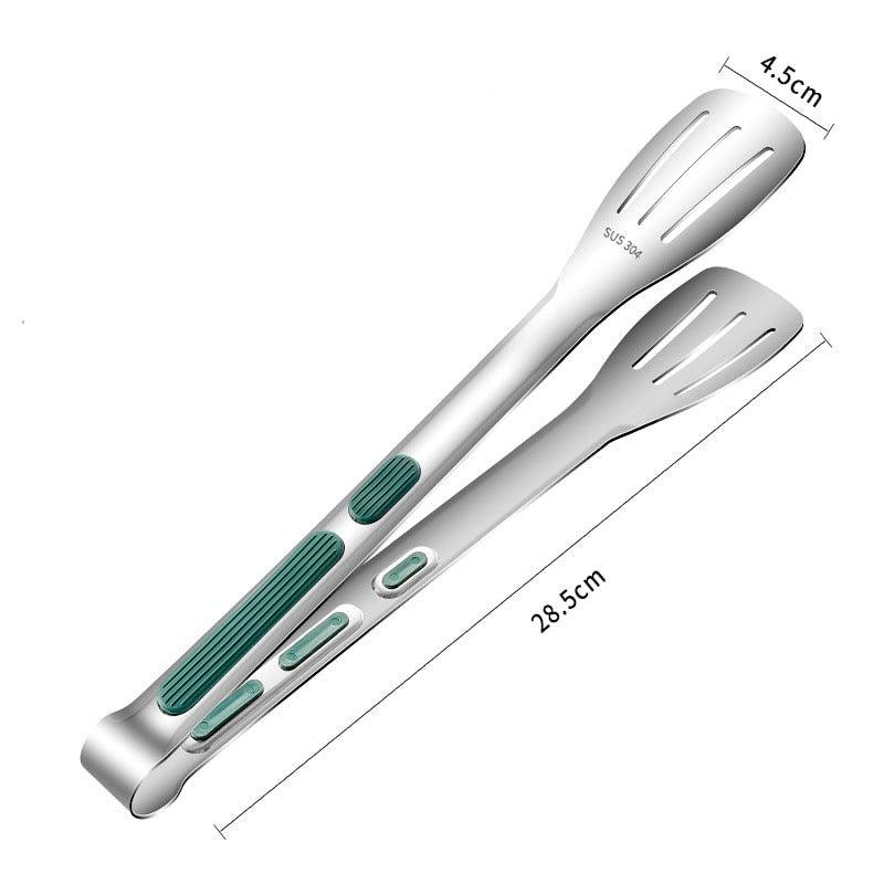 Versatile Stainless Steel Cooking Tongs - Ideal for BBQ, Steak, and More - Korvel