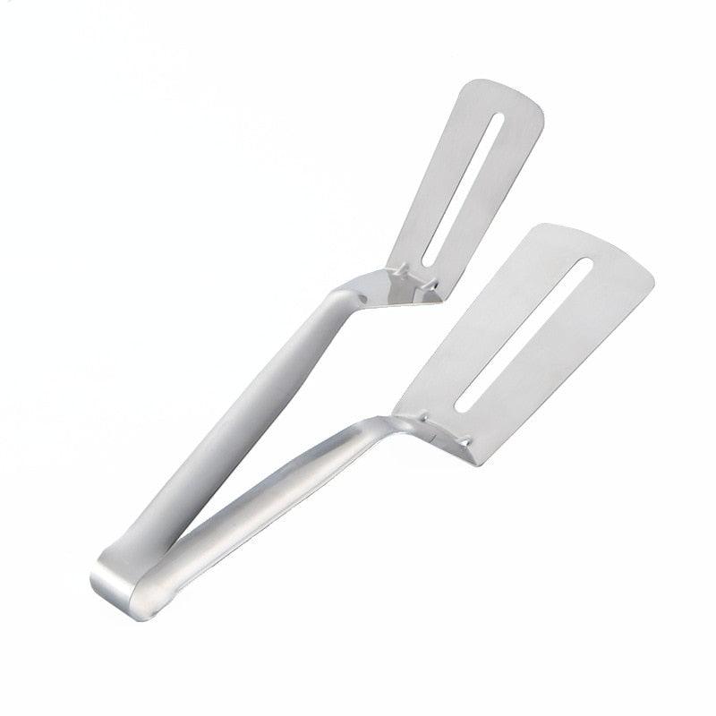 Versatile Stainless Steel Cooking Tongs - Ideal for BBQ, Steak, and More - Korvel