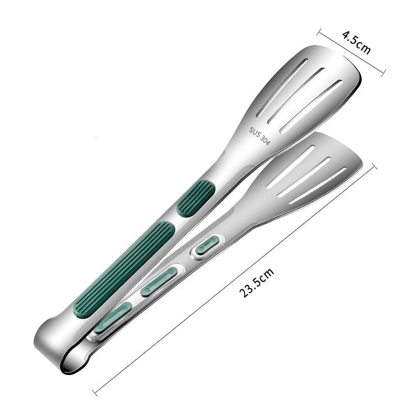 Versatile Stainless Steel Cooking Tongs - Ideal for BBQ, Steak, and More - Korvel