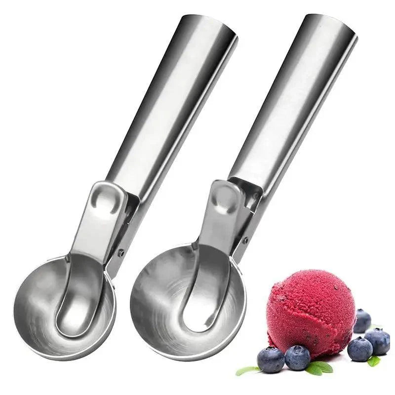 Cuillère à glace en acier inoxydable de qualité supérieure pour une utilisation en cuisine