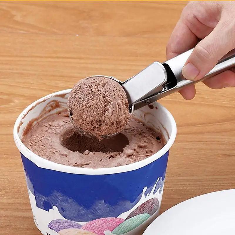 Cuillère à glace en acier inoxydable de qualité supérieure pour une utilisation en cuisine