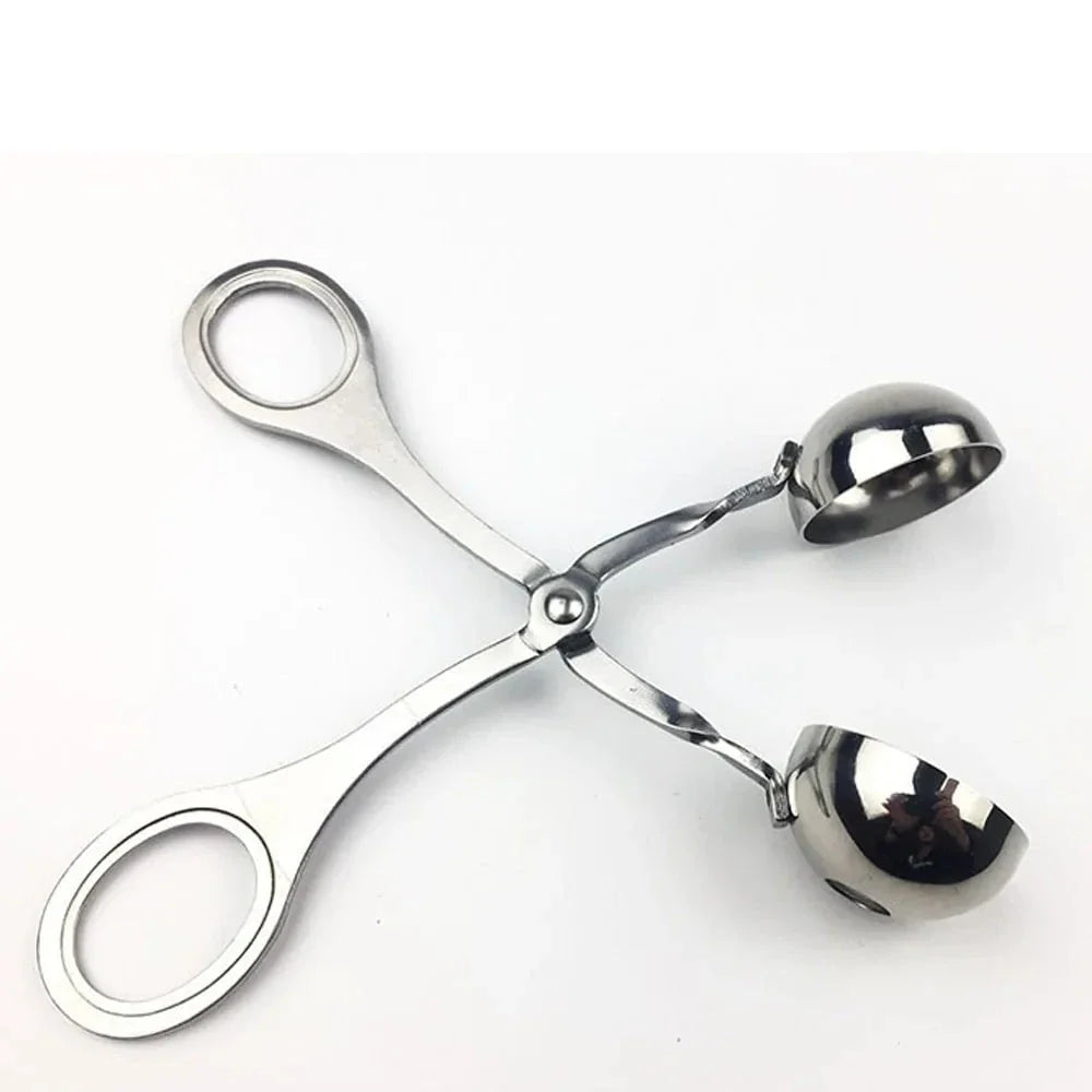 Stainless Steel Meatball Tongs - Korvel