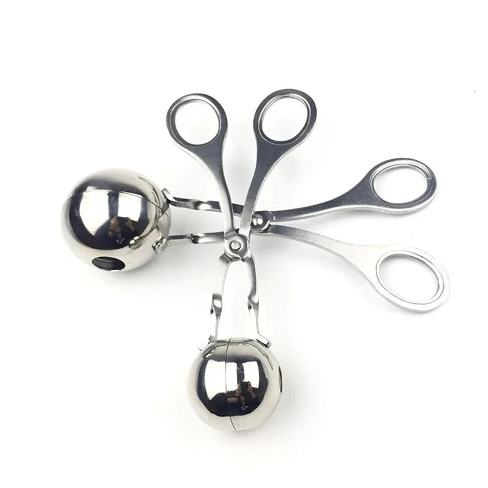 Stainless Steel Meatball Tongs - Korvel