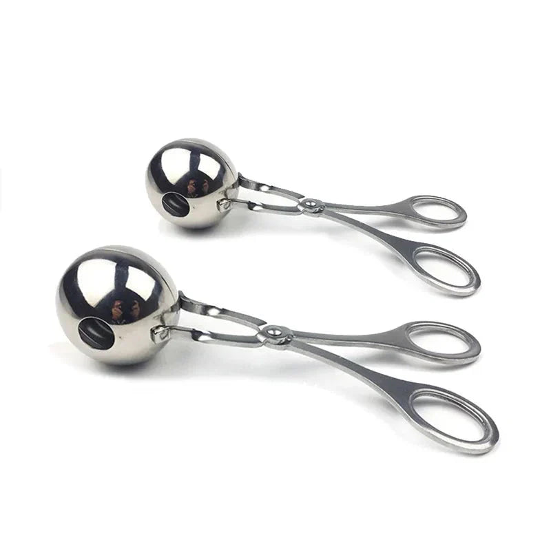 Stainless Steel Meatball Tongs - Korvel