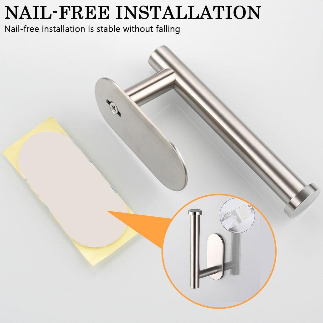 Premium Stainless Steel Wall Mounted Toilet Paper Holder
