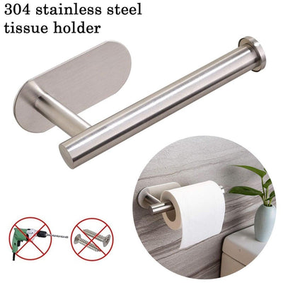 Premium Stainless Steel Wall Mounted Toilet Paper Holder